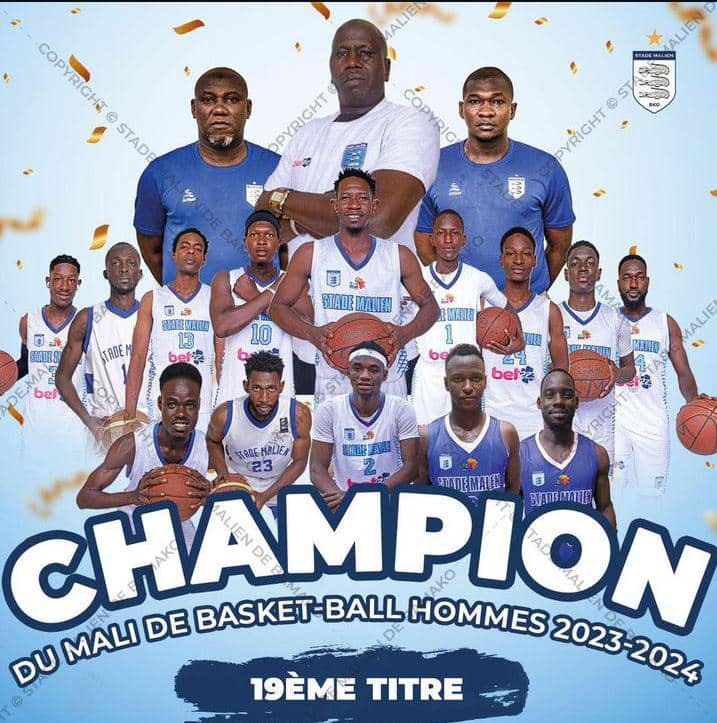 Basketball Ligue 1 : le Stade Malien conserve doublement son titre. 